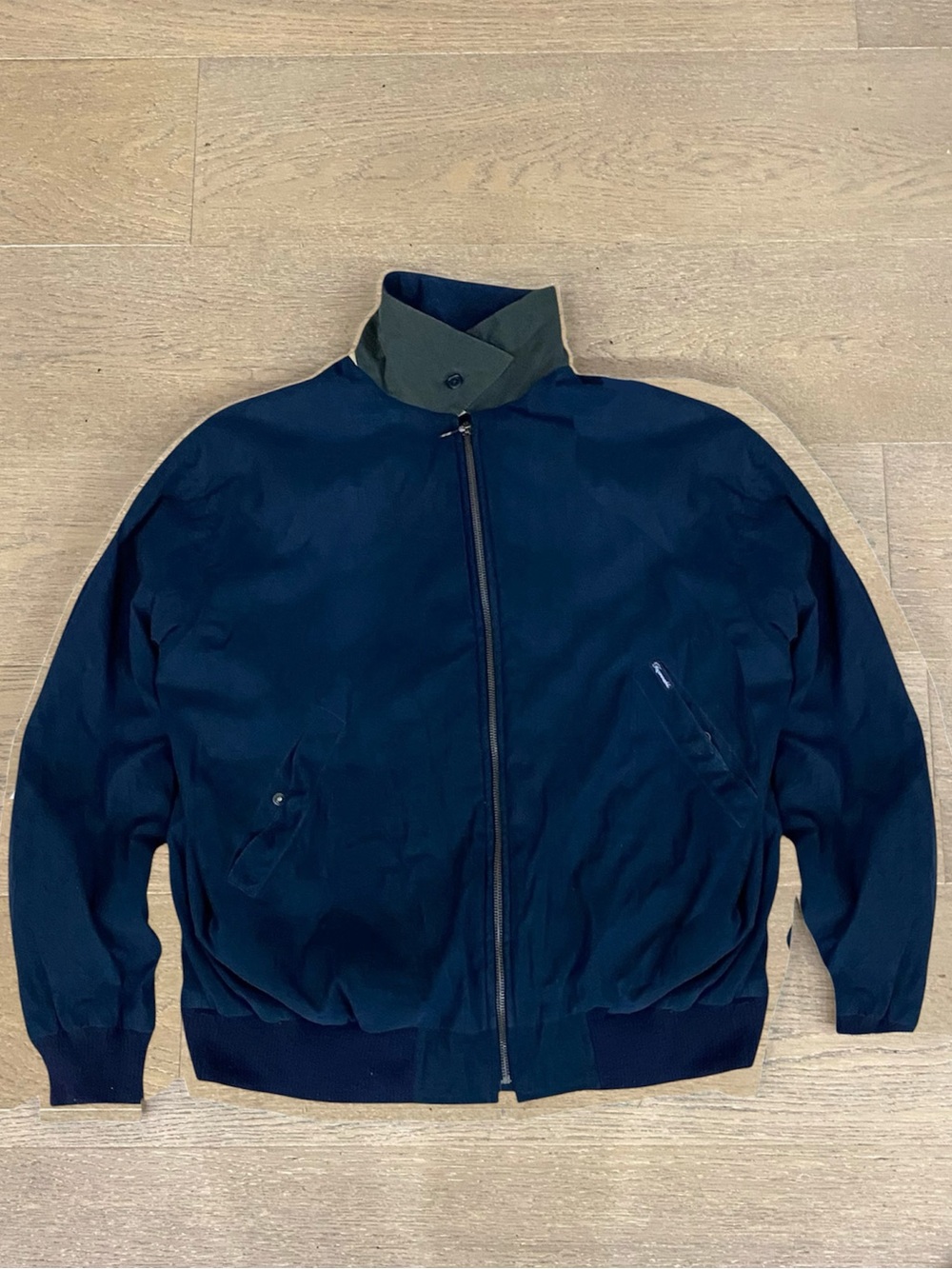 NWT Faconnable Jacket Windbreaker Bomber Varsity Lightweight Gift